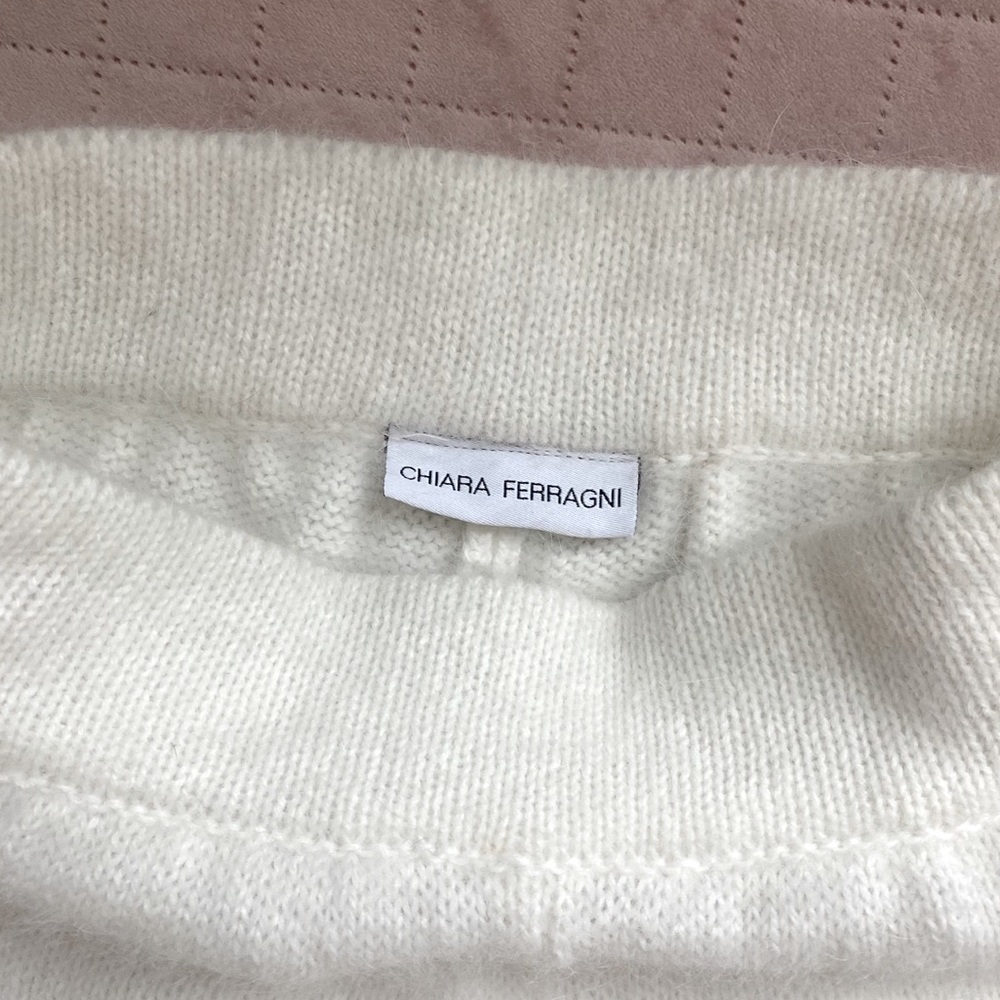 Chiara Ferragni White Shorts - Picture 4 of 6